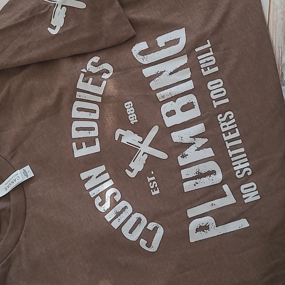 Christmas .. Bella Canvas‎ .. Unisex L .. Short Sleeve .. Cousin Eddie